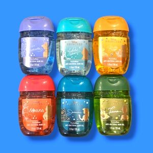 6 DISNEY Princess Hand Sanitizers by Bath and Body Works